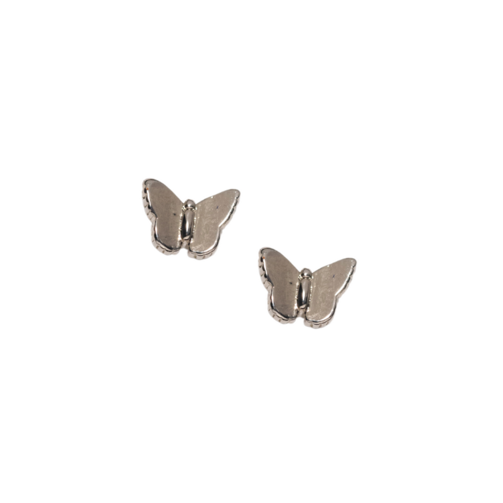 Butterfly Studs in Silver