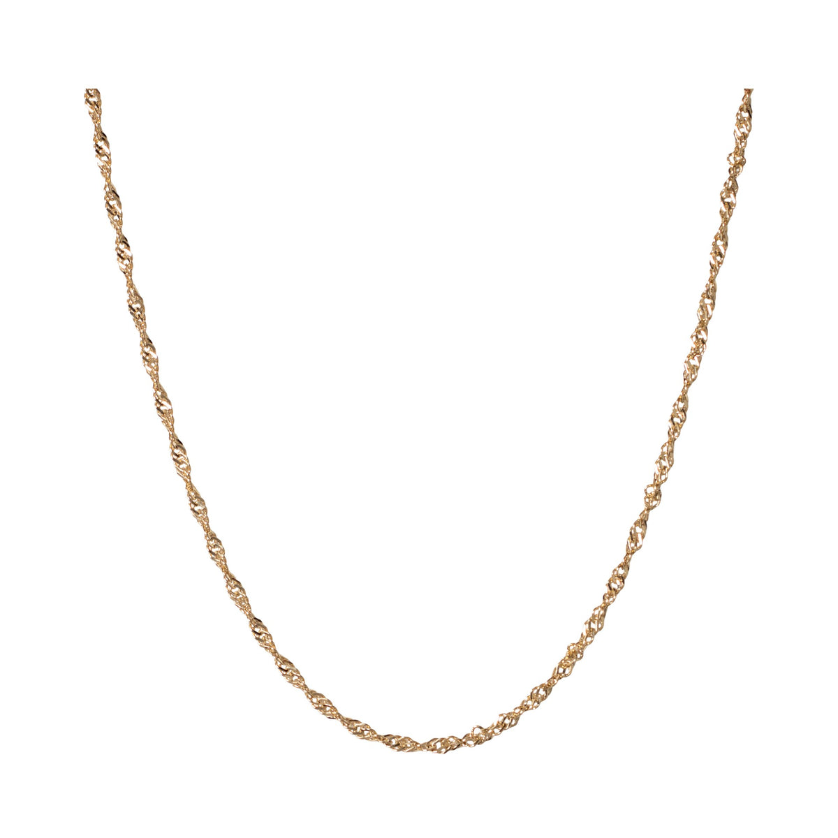 Twisted Rope Chain Choker Waffles & Honey Jewelry