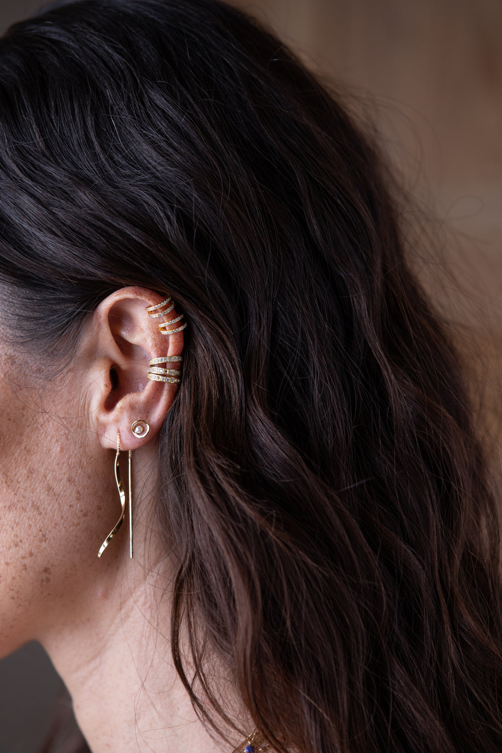 Caroline Pearl Stud Earrings