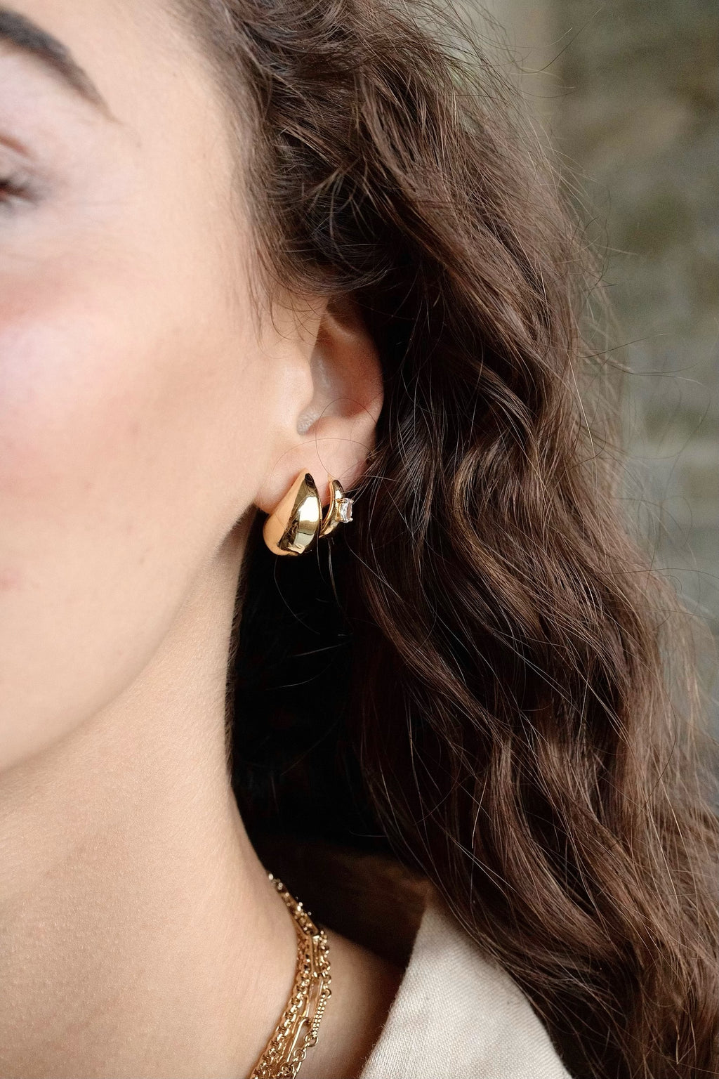 Small Indra Teardrop Earrings