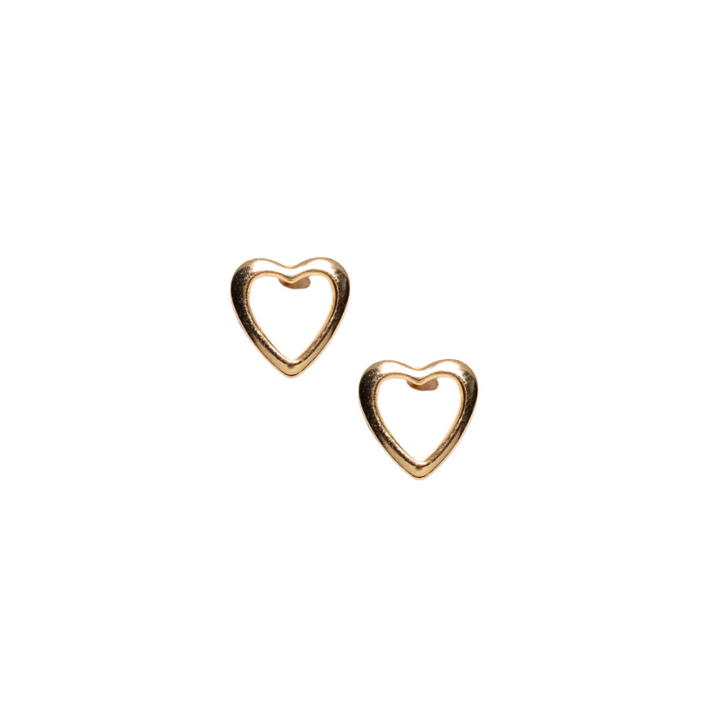 Mini Heart Studs