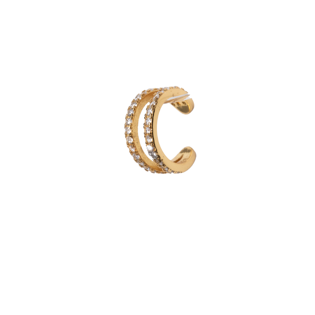 Double Pave Ear Cuff