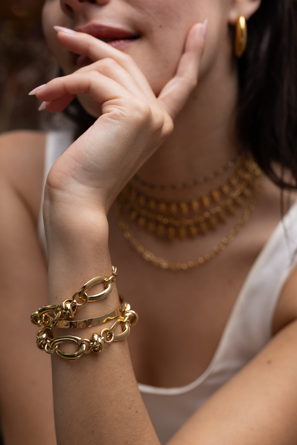 Statement Link Chain Bracelet