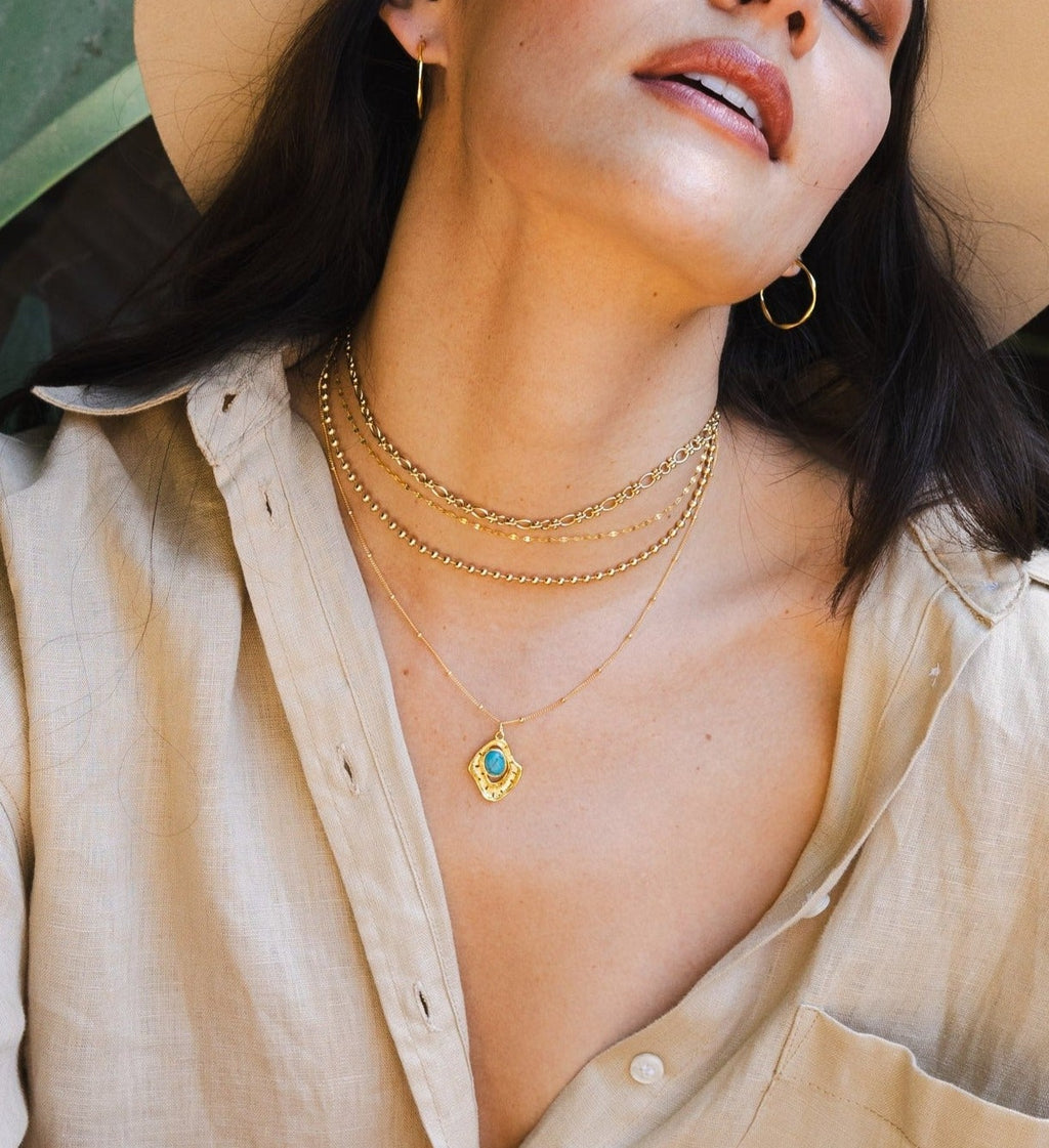 Vesna Turquoise Necklace