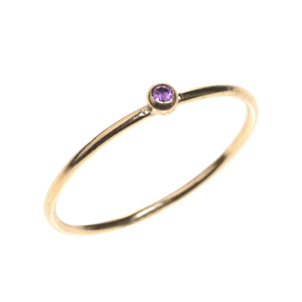 February Birthstone Ring