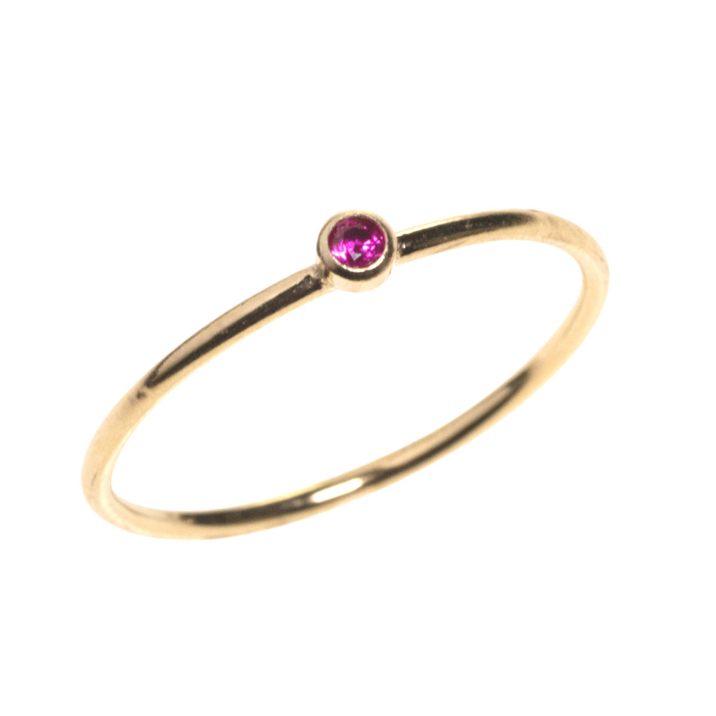 July Birthstone Ring