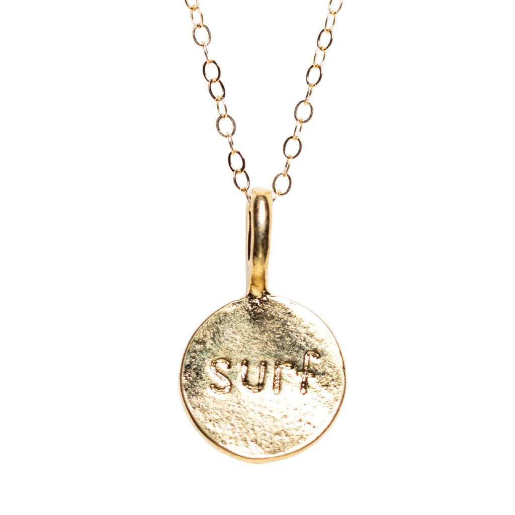 Gold Surf Necklace