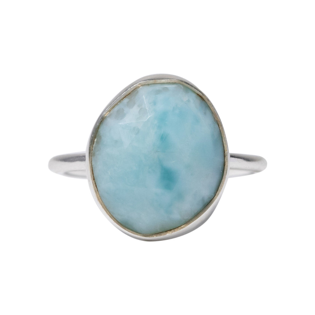 Larimar Ring in Silver