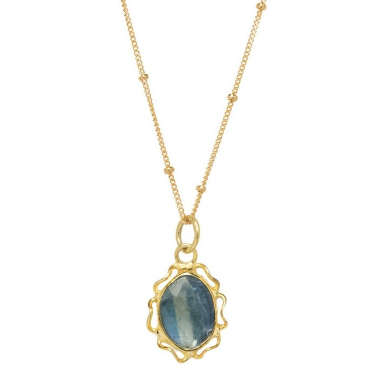 Lux Necklace in Kyanite
