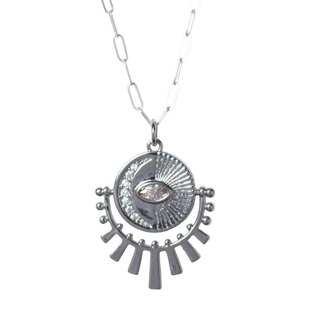 Rhea Necklace in Silver