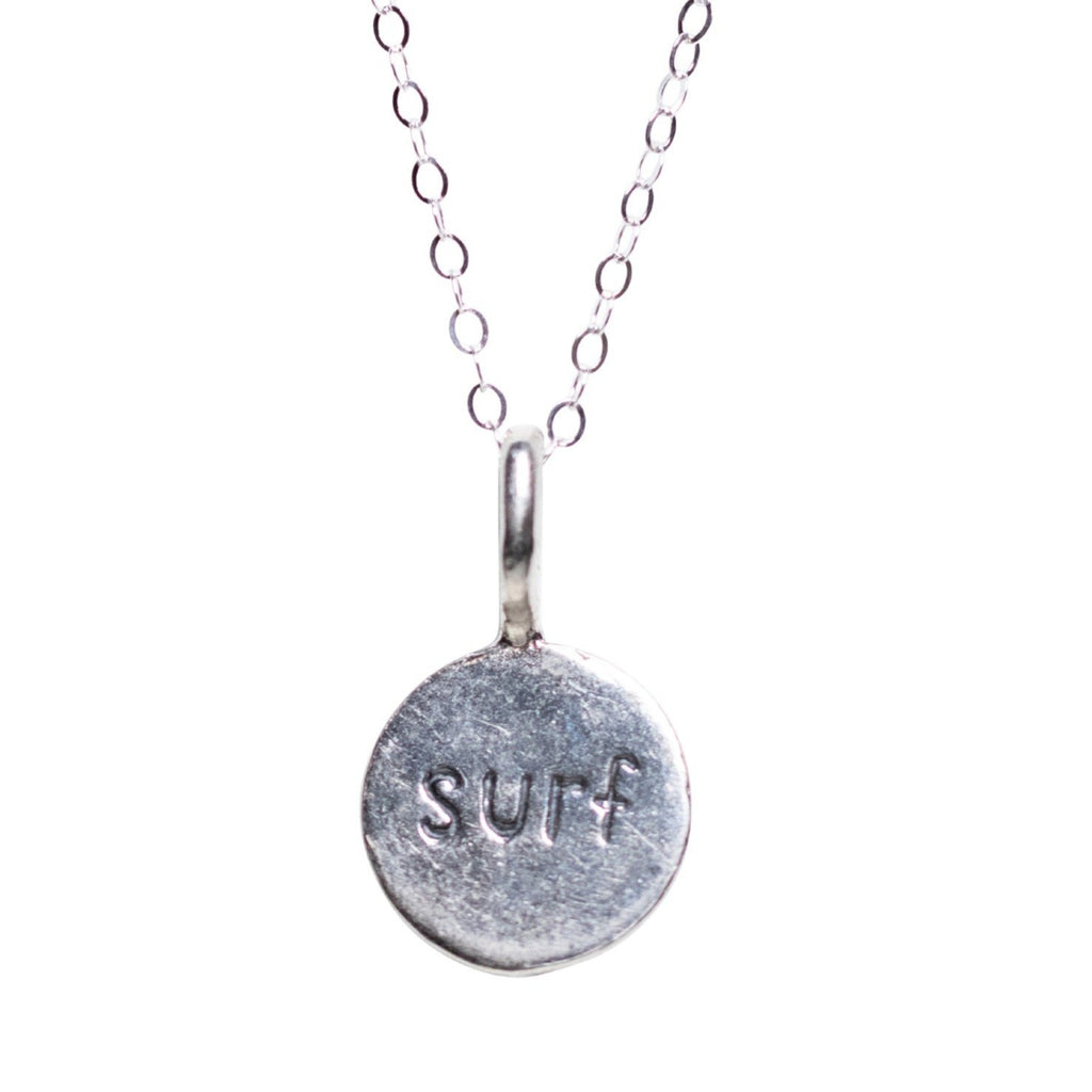 Silver Surf Necklace