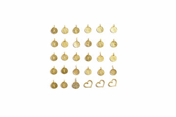 Additional Letters for Initial Charm Necklace in Silver-Necklaces-Waffles & Honey Jewelry-Waffles & Honey Jewelry
