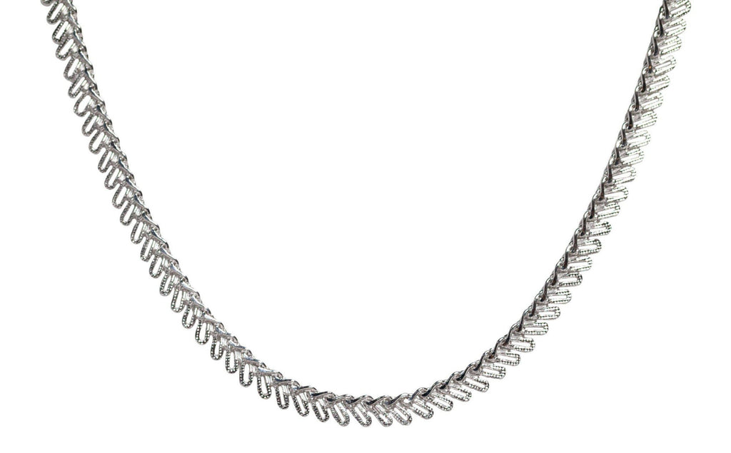 Bruna Choker in Silver-Necklaces-Waffles & Honey Jewelry-Waffles & Honey Jewelry