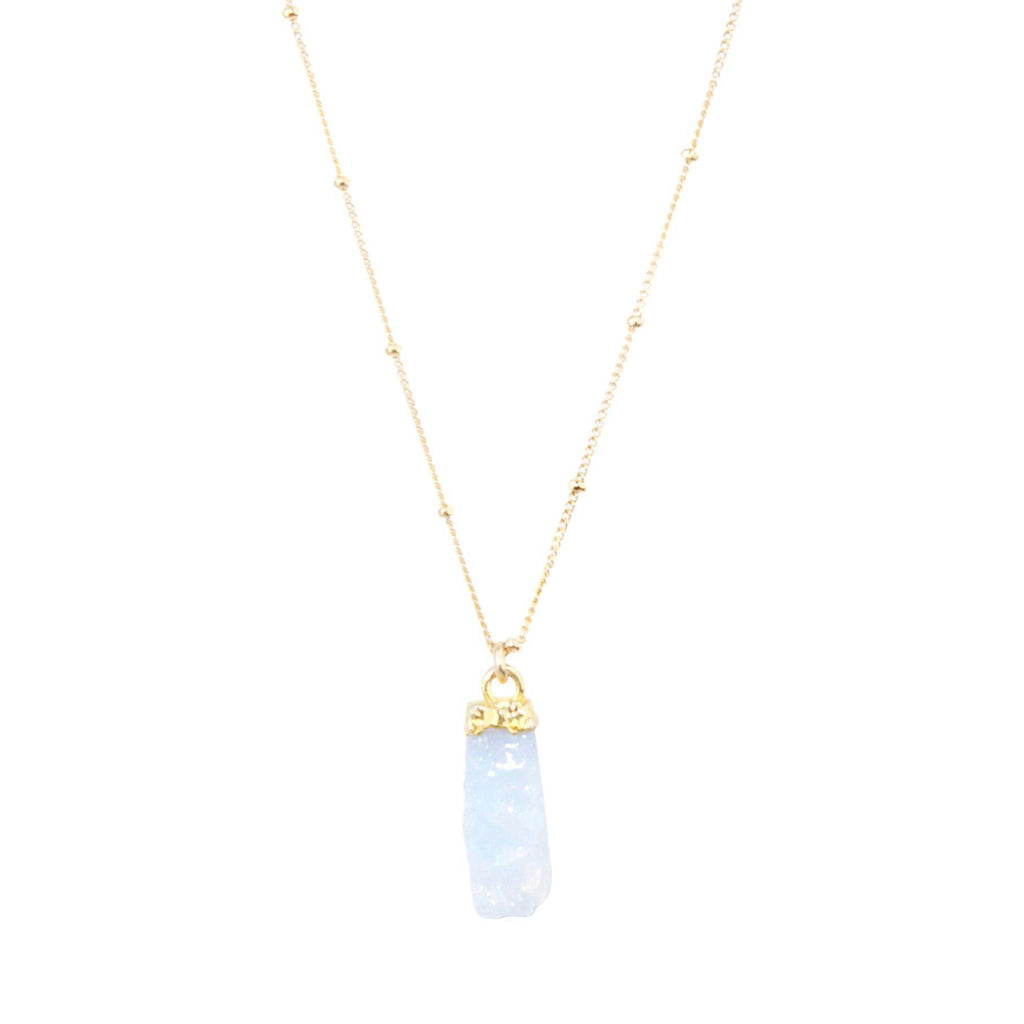 Carly Opalite Necklace-Necklaces-Waffles & Honey Jewelry-Waffles & Honey Jewelry