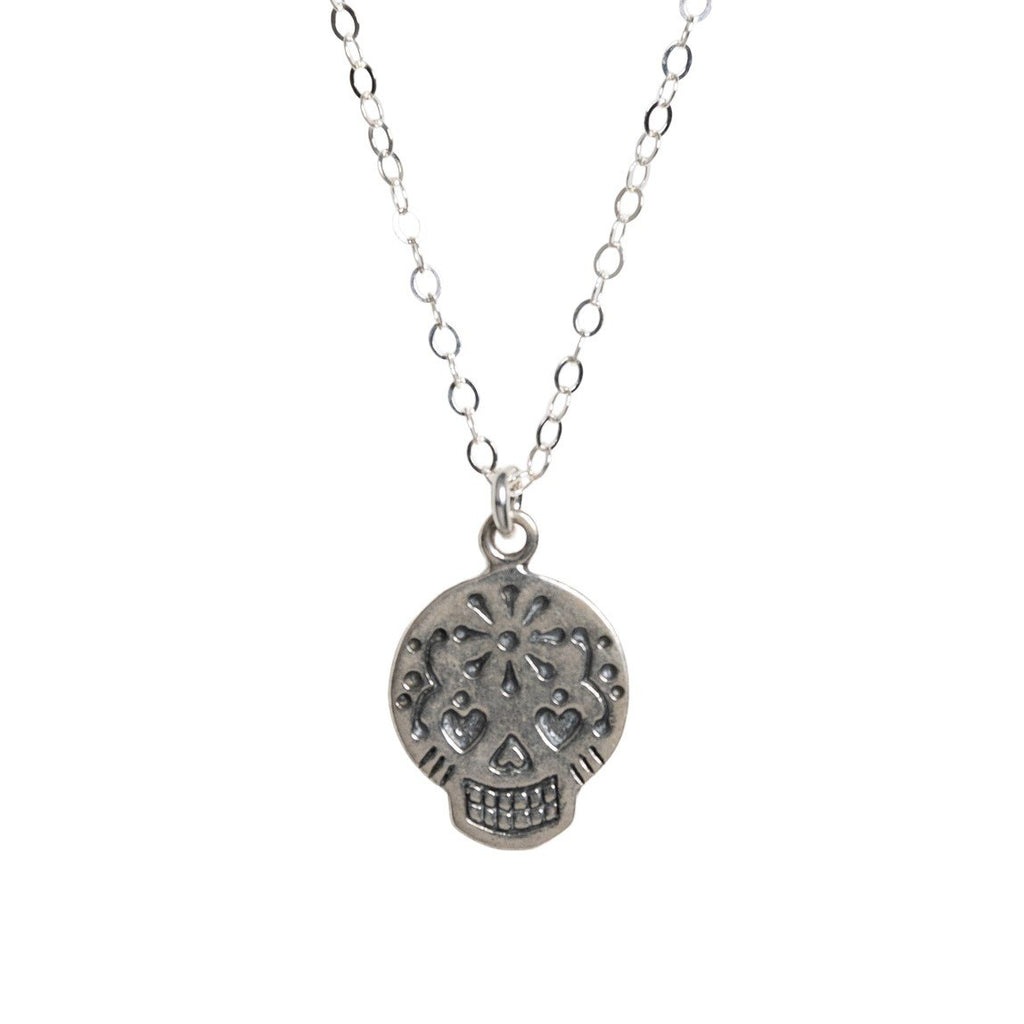 Esqueleto Necklace in Silver