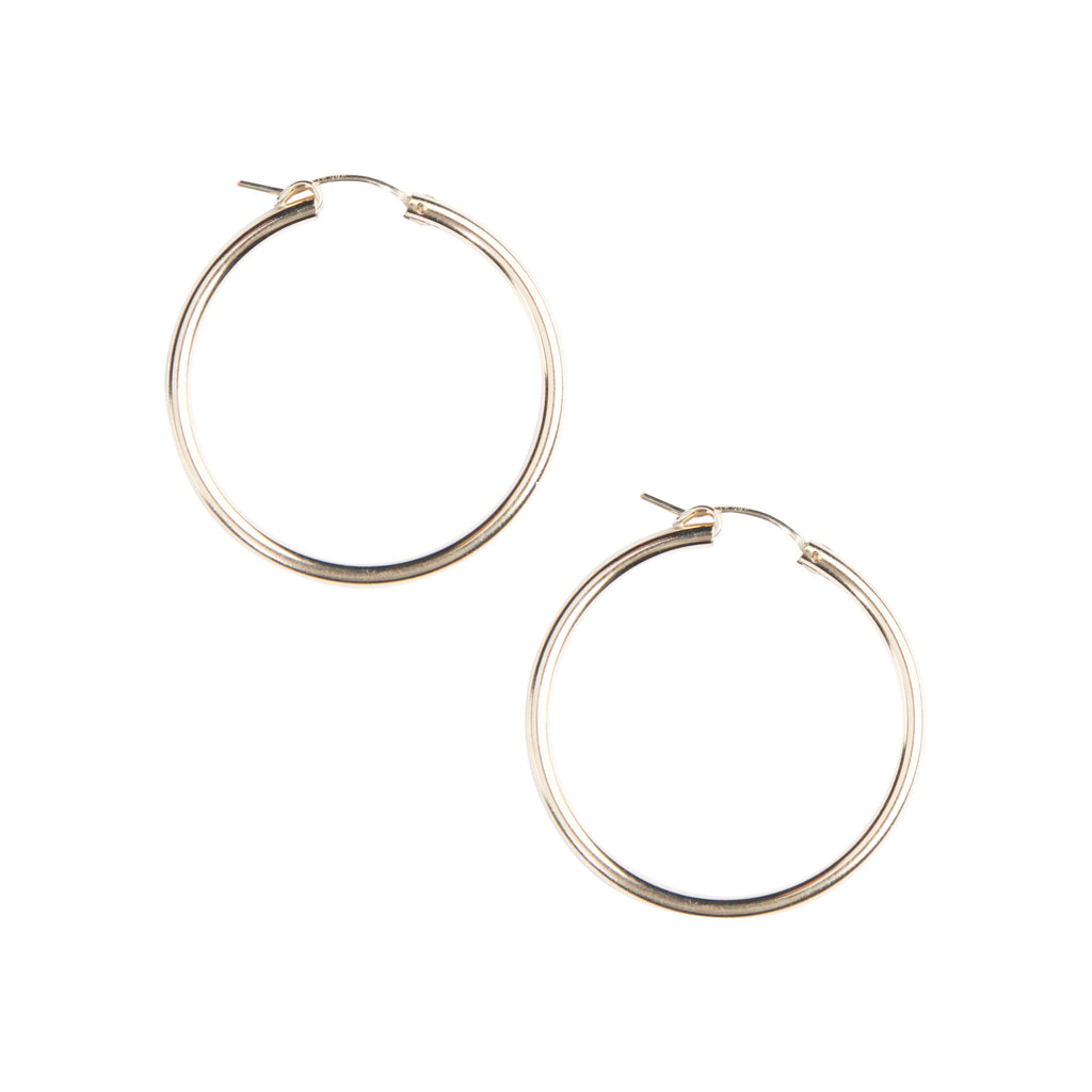 Essential Venti Hoops in Gold-Earrings-Waffles & Honey Jewelry-Waffles & Honey Jewelry