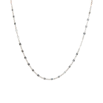 Figaro Choker in Silver-Necklaces-Waffles & Honey Jewelry-Waffles & Honey Jewelry