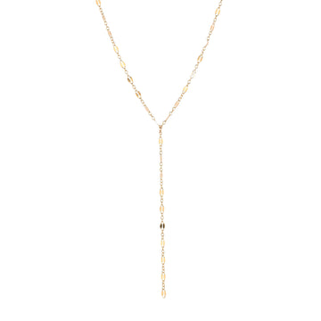 Figaro Lariat in Gold-Necklaces-Waffles & Honey Jewelry-Waffles & Honey Jewelry