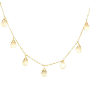 Gold Petal Choker-Necklaces-Waffles & Honey Jewelry-Waffles & Honey Jewelry
