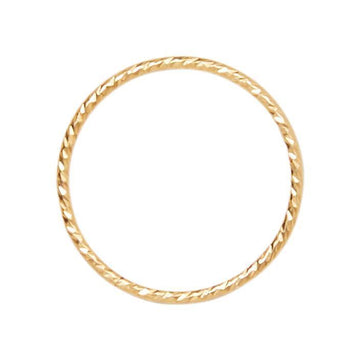 Hammered Gold Stacking Ring-Rings-Waffles & Honey Jewelry-Waffles & Honey Jewelry
