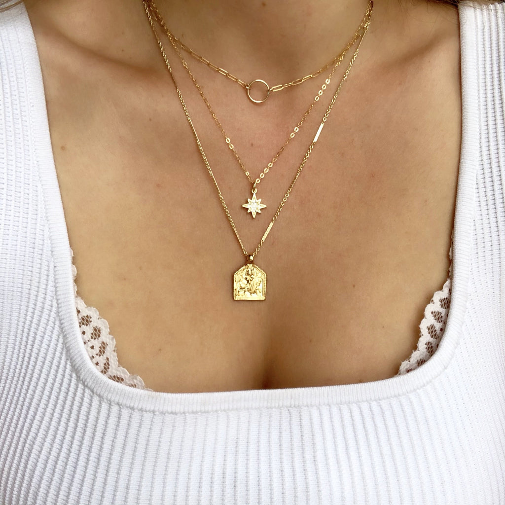 Guiding Star Necklace - Waffles & Honey Jewelry