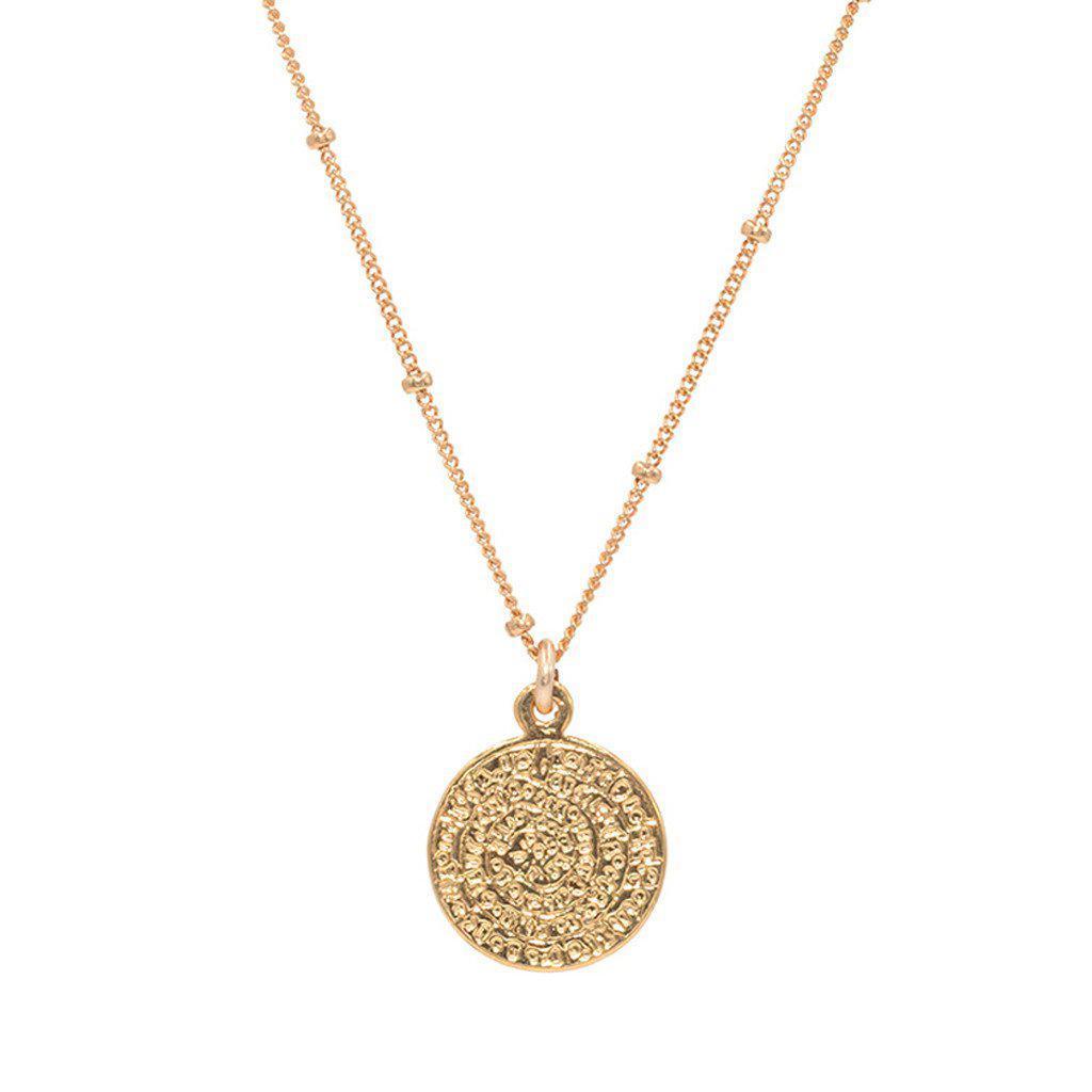 Inca Coin Necklace-Necklaces-Waffles & Honey Jewelry-Waffles & Honey Jewelry