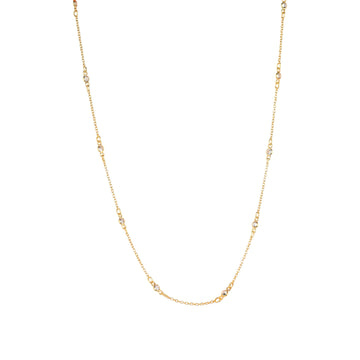 Maxie CZ Solitaire Necklace-Necklaces-Waffles & Honey Jewelry-Waffles & Honey Jewelry