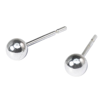 Mini Sterling Silver Ball Studs-Earrings-Waffles & Honey Jewelry-Waffles & Honey Jewelry