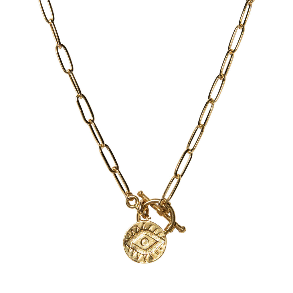 Rectangle Link Lariat-Necklaces-Waffles & Honey Jewelry-Waffles & Honey Jewelry