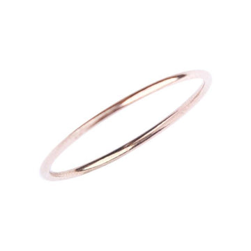 Rose Gold Stacking Ring-Rings-Waffles & Honey Jewelry-Waffles & Honey Jewelry