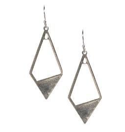 Silver Kite Earrings - Waffles & Honey Jewelry