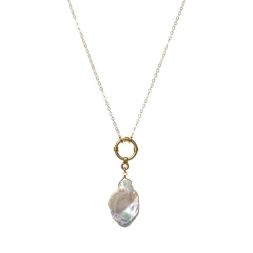 St. Barths Pearl Necklace-Necklaces-Waffles & Honey Jewelry-Waffles & Honey Jewelry