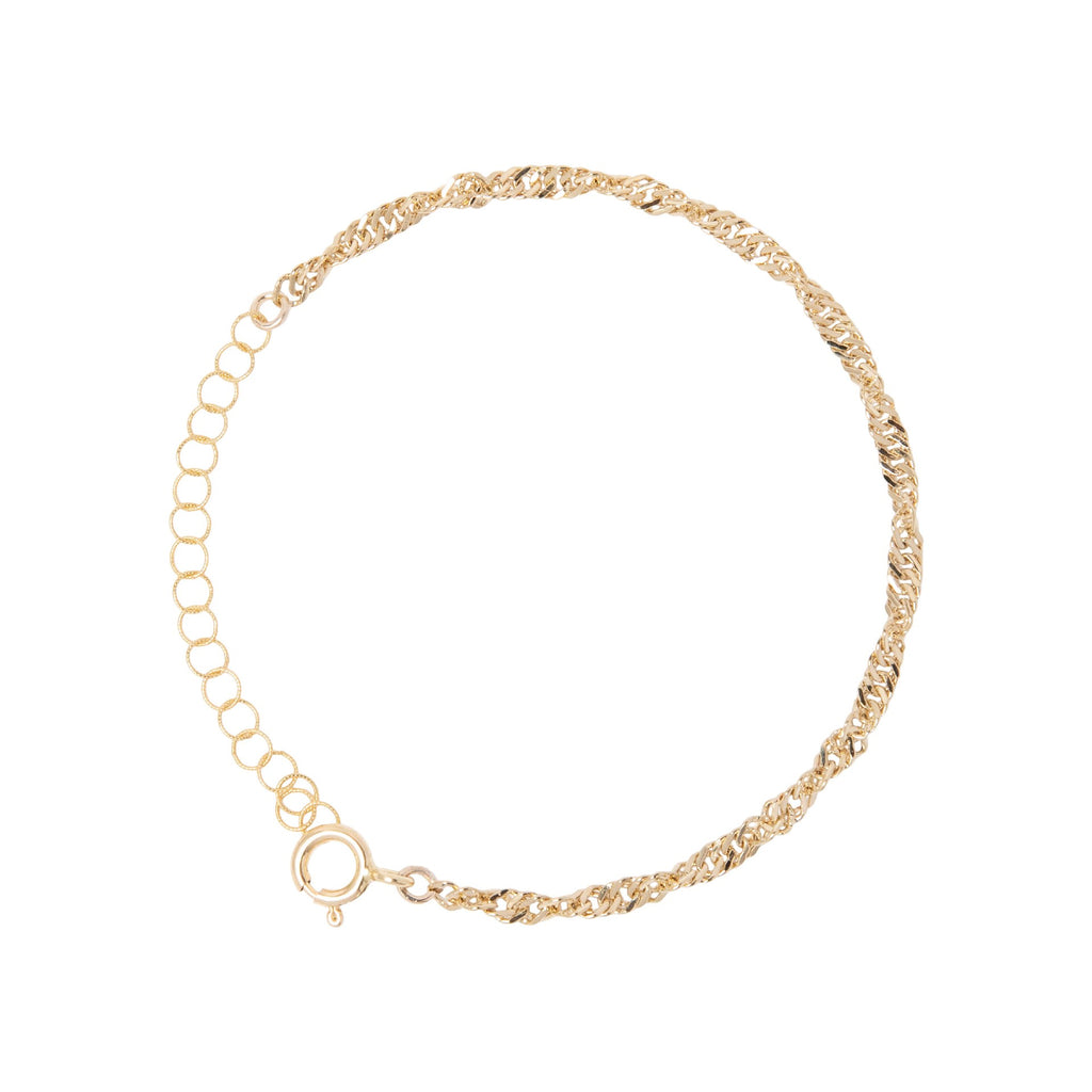 Twisted Rope Chain Bracelet